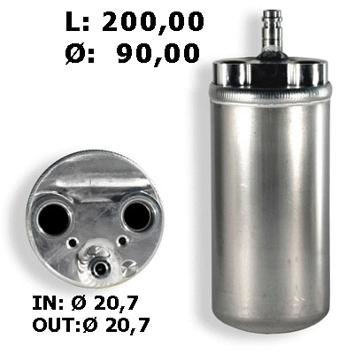 Dryer, air conditioning (13.2314)
