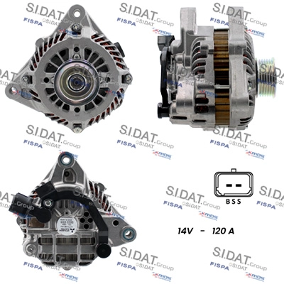 Alternator (A12MH0809)