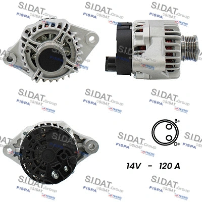 Alternator (A12DE0544A2)