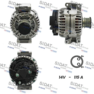 Alternator (A12BH0140A2)
