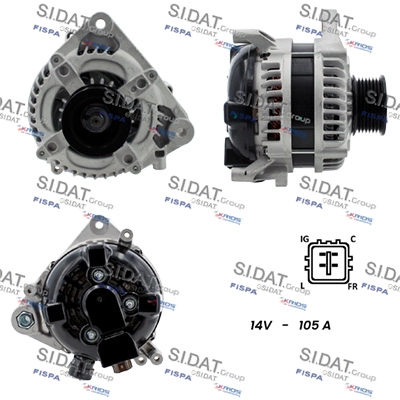 Alternator (A12DE1214A2)