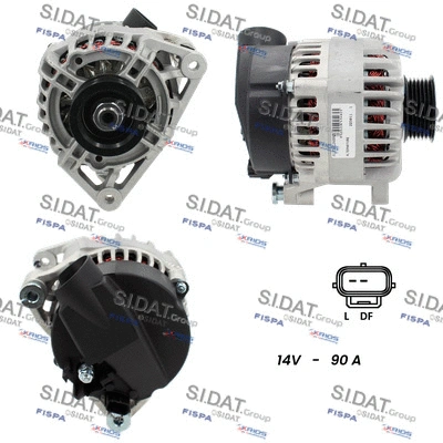 Alternator (A12MA1248A2)
