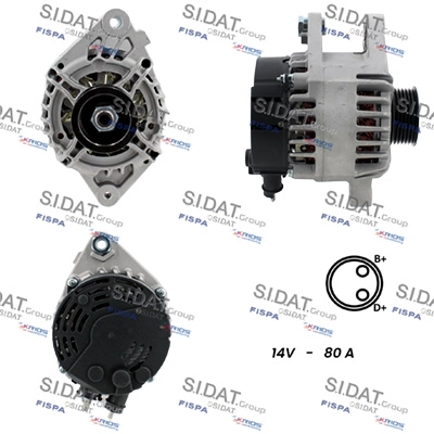 Alternator (A12DE1140A2)