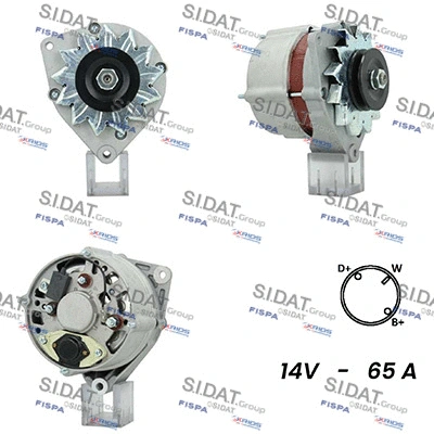 Alternator (A12BH1001A2)