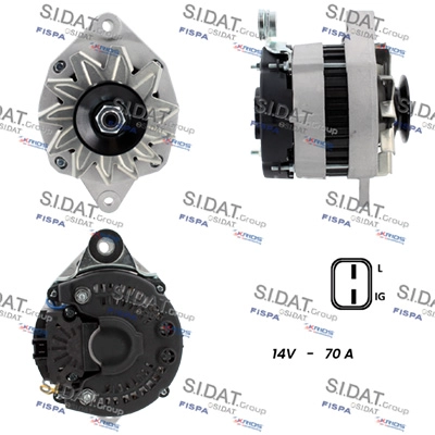 Alternator (A12VA1289A2)