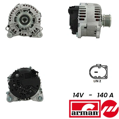 Alternator (A12VA0254AS)