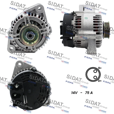 Alternator (A12MA0940)