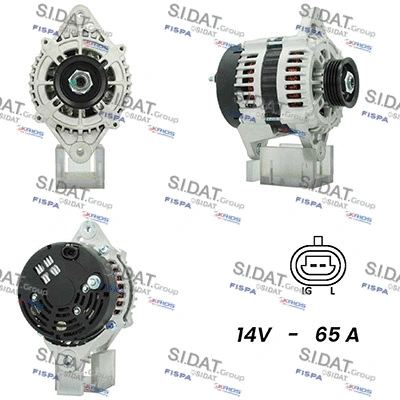 Alternator (A12VA0126A2)