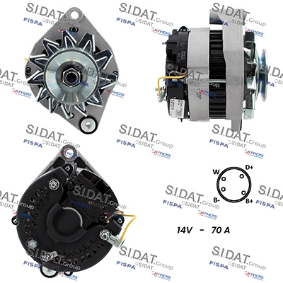Alternator (A12VA1177A2)