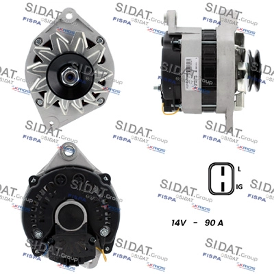 Alternator (A12VA1288A2)