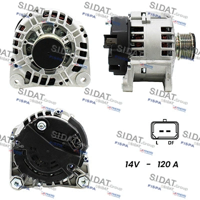 Alternator (A12VA0290A2)
