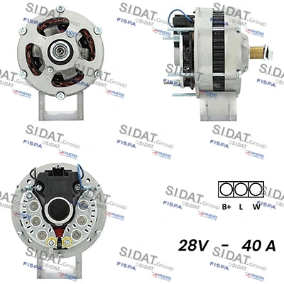Alternator (A24VA0124A2)