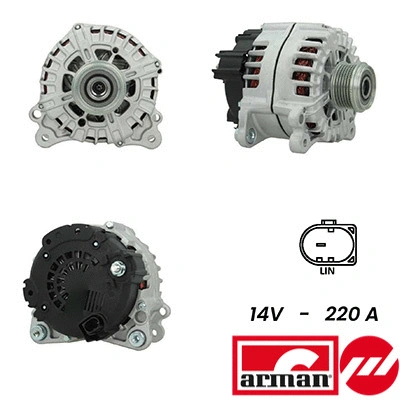 Alternator (A12VA0743AS)
