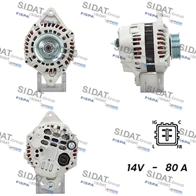 Alternator (A12MH0453A2)