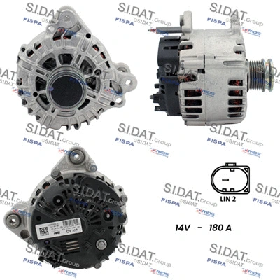 Alternator (A12VA0866)