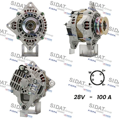Alternator (A24MH0108A2)