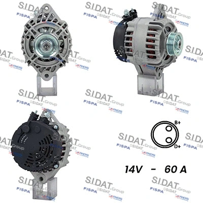Alternator (A12MA0712A2)
