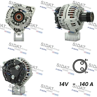 Alternator (A12BH0903AS)