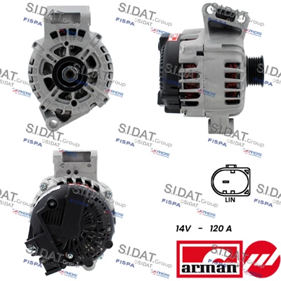 Alternator (A12VA0157)