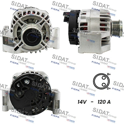 Alternator (A12DE0327A2)
