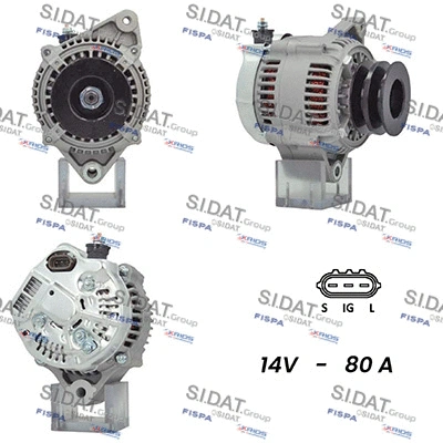 Alternator (A12DE0375A2)