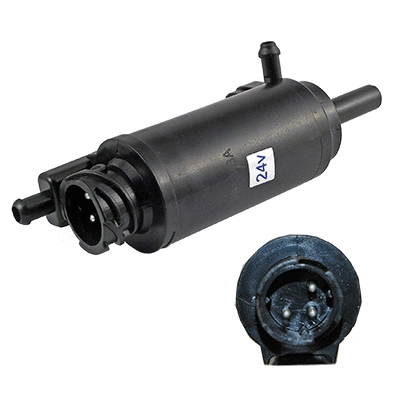 Washer Fluid Pump, window cleaning (5.5186)
