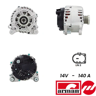 Alternator (A12VA0851AS)