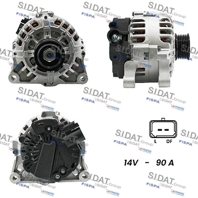 Alternator (A12VA0125A2)