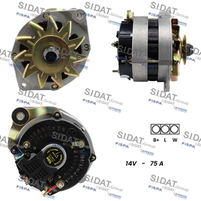 Alternator (A12VA0264)