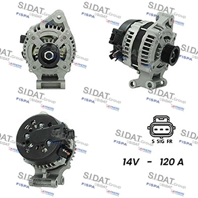 Alternator (A12DE1051A2)