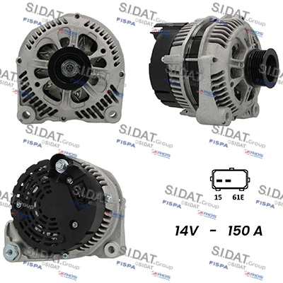 Alternator (A12VA0136A2)