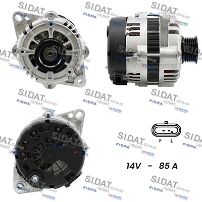 Alternator (A12VA0812A2)
