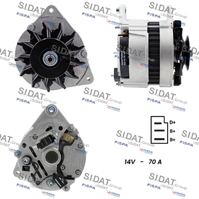 Alternator (A12LU0026)