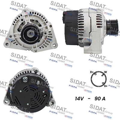 Alternator (A12BH0102A2)