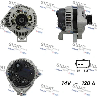 Alternator (A12VA0333A2)