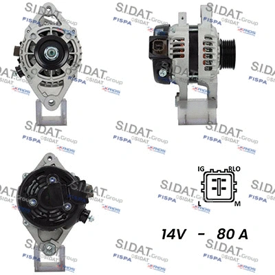 Alternator (A12DE0239A2)