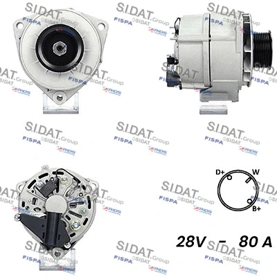 Alternator (A24BH0034A2)