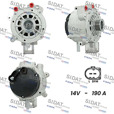 Alternator (A12DR0904A2)