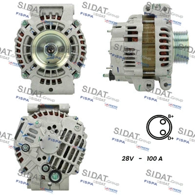 Alternator (A24MH0110)