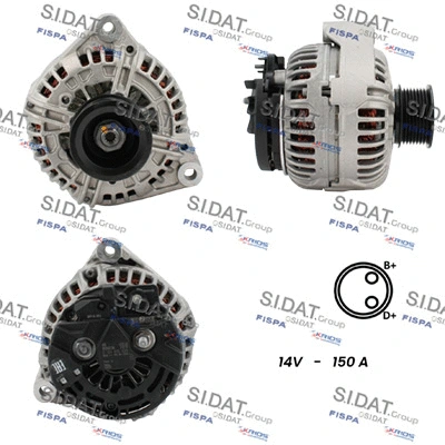 Alternator (A12BH1255)