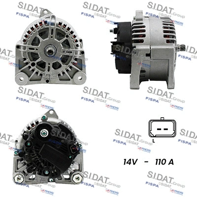 Alternator (A12VA0043A2)