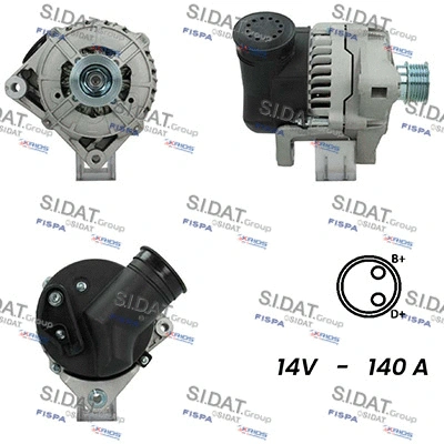 Alternator (A12BH0763A2)