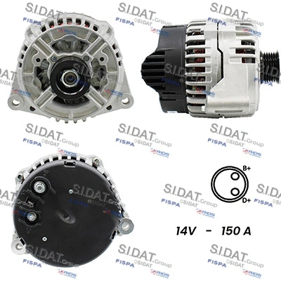 Alternator (A12BH0938A2)