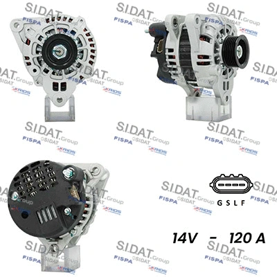 Alternator (A12VA0661A2)