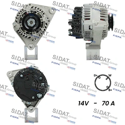 Alternator (A12VA0246A2)