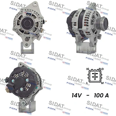 Alternator (A12DE0729A2)