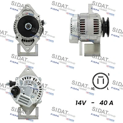 Alternator (A12DE0716A2)