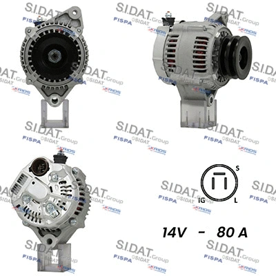 Alternator (A12DE0721A2)