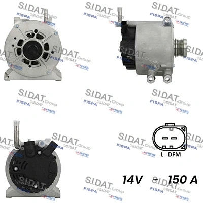 Alternator (A12VA0194A2)