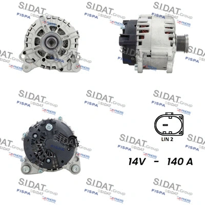 Alternator (A12VA0864)